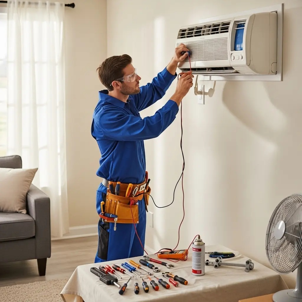 Kızılcahamam Daylux Daylux klima gaz dolumu ve bakım – Enerji verimliliği artırıldı. - Teknik servis örneği